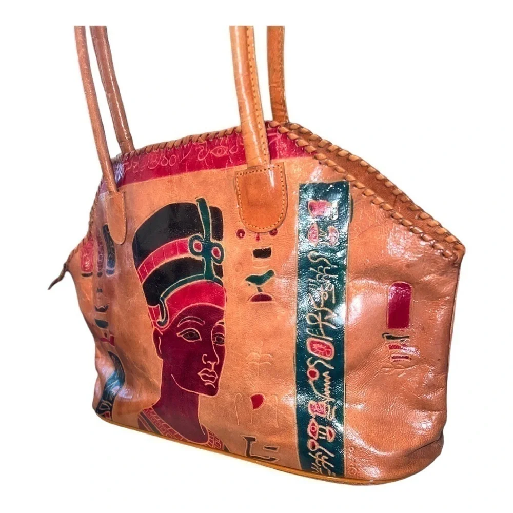 Mediterranean Trading Company Handbag Made In India. Egypt Theme